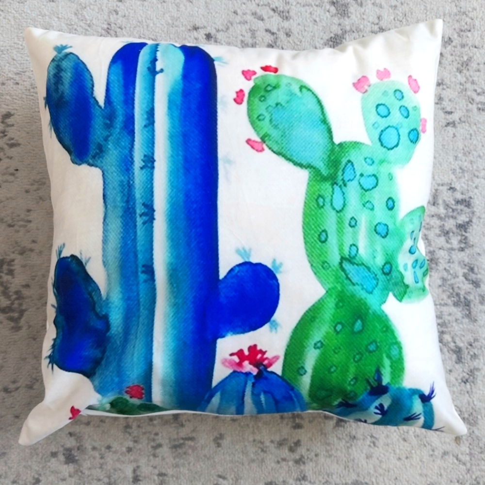 Instagram plant design pillow cover